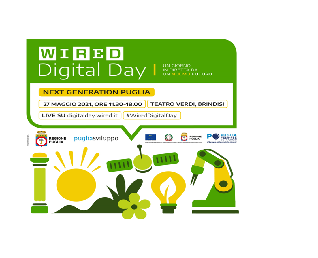 Wired Italia approda a Brindisi e torna nel Sud Italia per la quarta edizione di Wired Digital Day